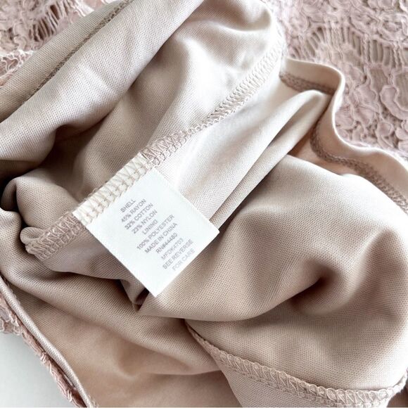 Love Fire Pink Lace Dress Sleeveless Women's S Back Zip Lined - Picture 5 of 8